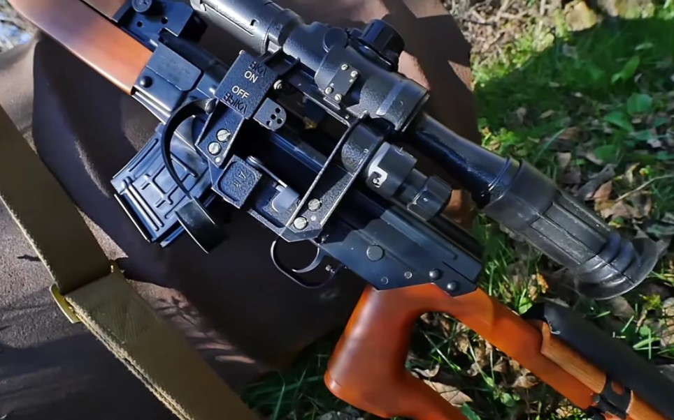 北方工业type-81式精确射手步枪精度测试