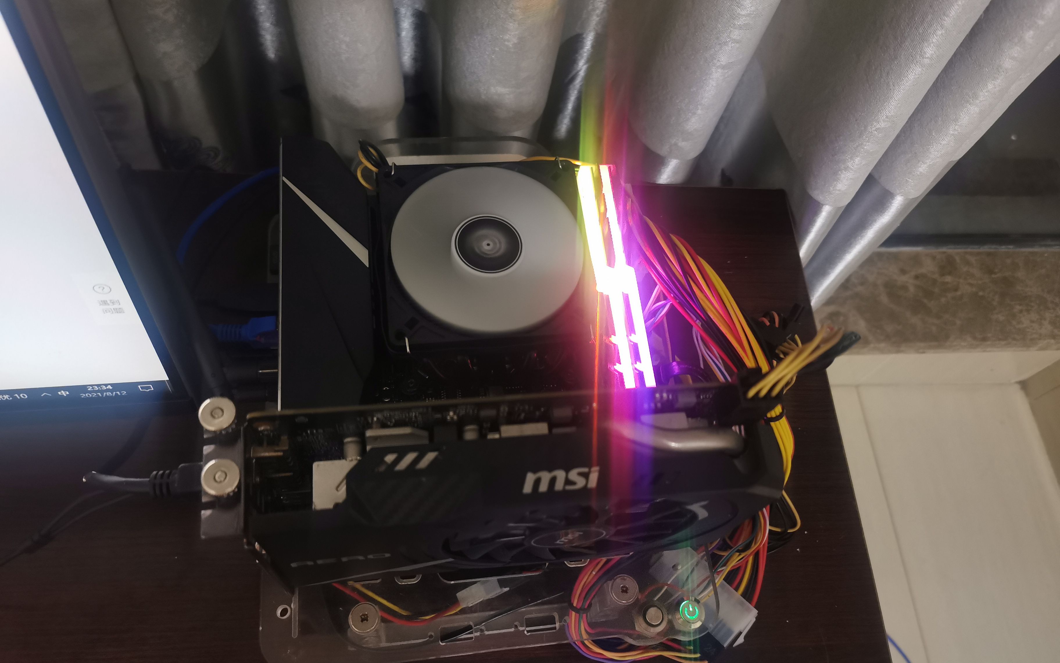 八代i7 8700es qn8h&1063装机实测!显卡溢价潦草装机