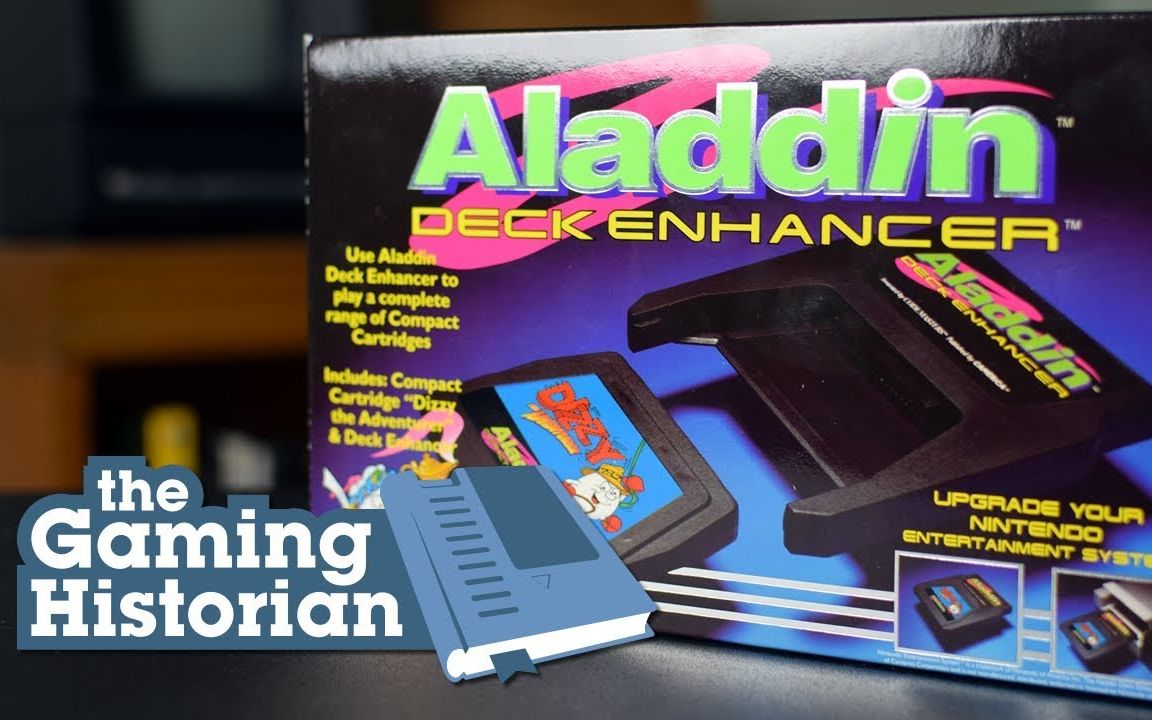 【游戏史学家】NES的“卡带强化器” Aladdin Deck Enhancer | Gaming Historian哔哩哔哩bilibili