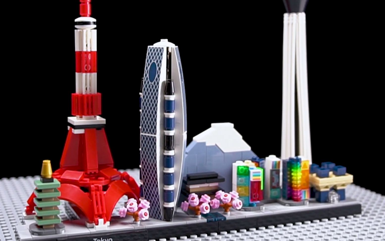 【樂高lego】【建築系列21051】【日本東京天際線】【定格動畫】