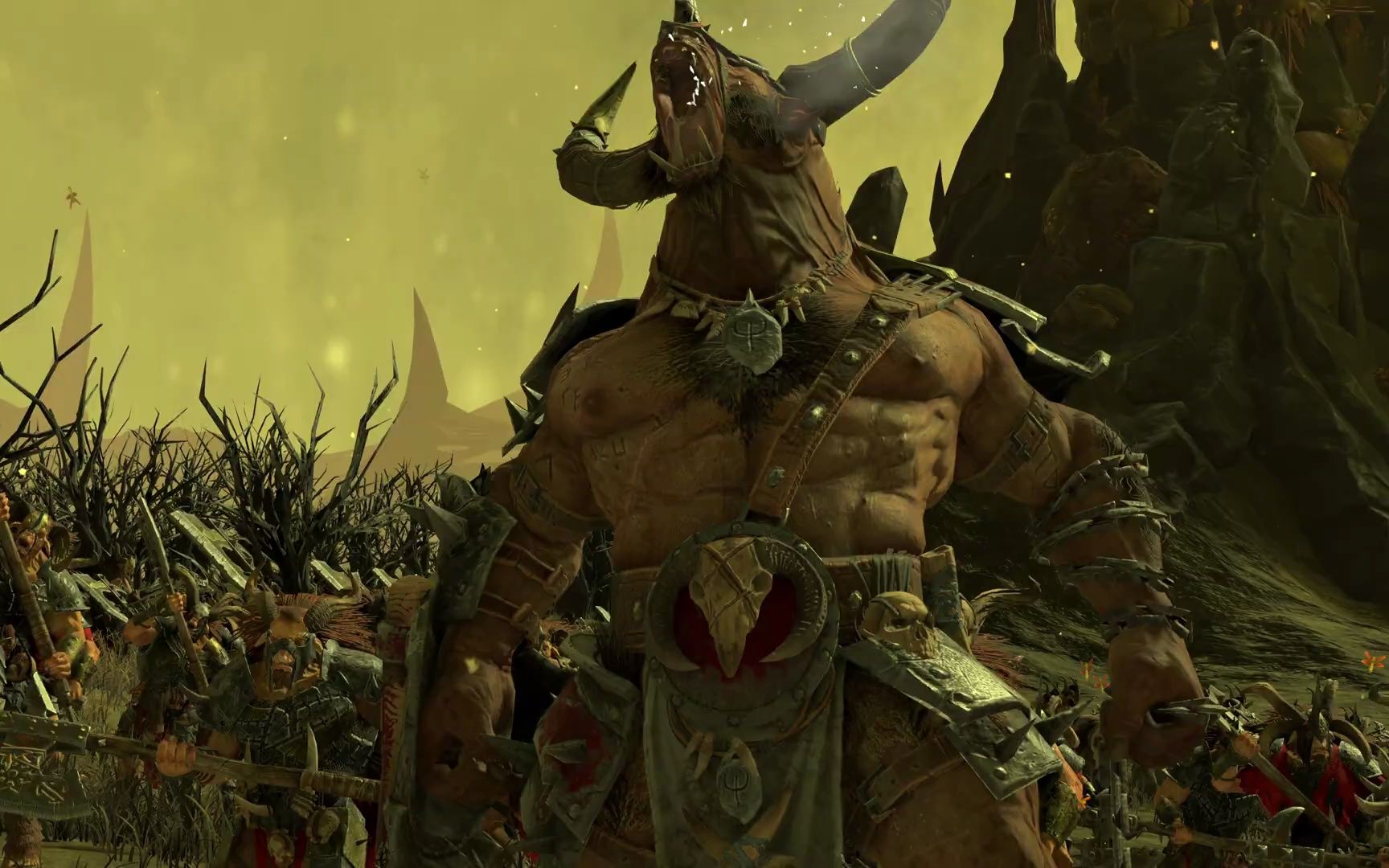 战锤3全面战争电影516野兽人vs纳垢