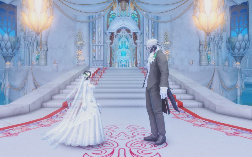 【ff14】龙男龙娘的极婚礼讨伐战_哔哩哔哩_bilibili