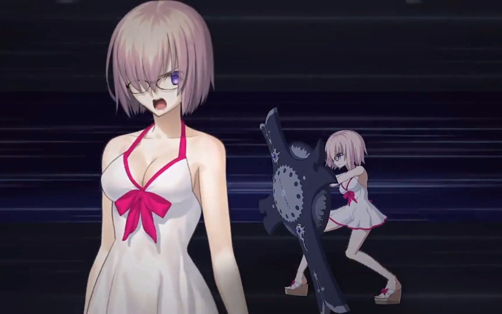 【fgo】泳装玛修演示