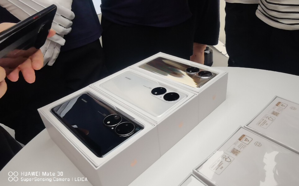 华为p50 pro现场开箱