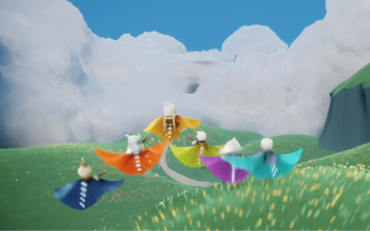 【光遇】光遇彩虹小队初见雏形之 音韵季的素材拖到了魔法季