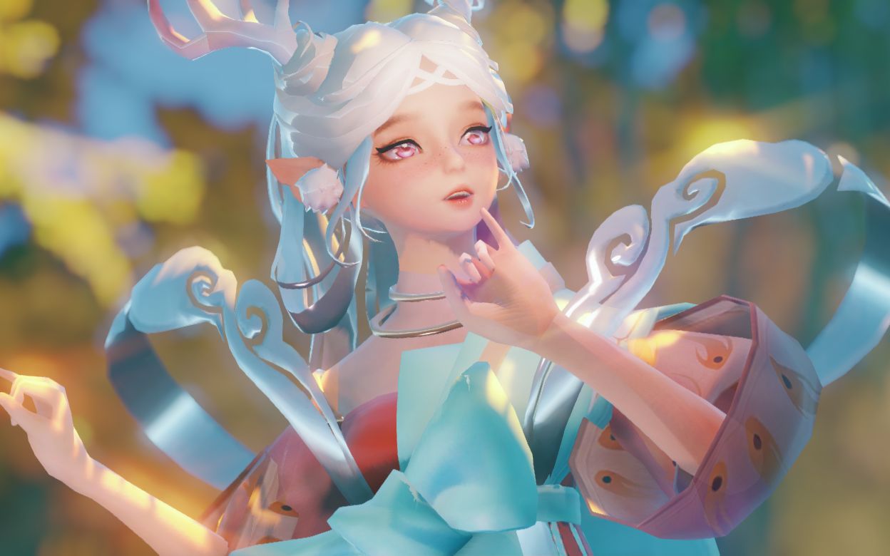 【王者荣耀mmd·瑶·】唉,你也是来找小鹿的吧?-蜜月un·deux·trois