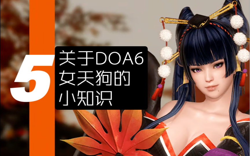 【DOA6】关于女天狗的5个小知识死或生