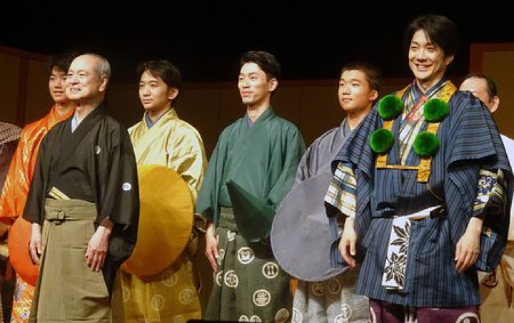 野村万斋 野村万作 野村裕基 北京 中日和平友好条约缔结40周年纪念