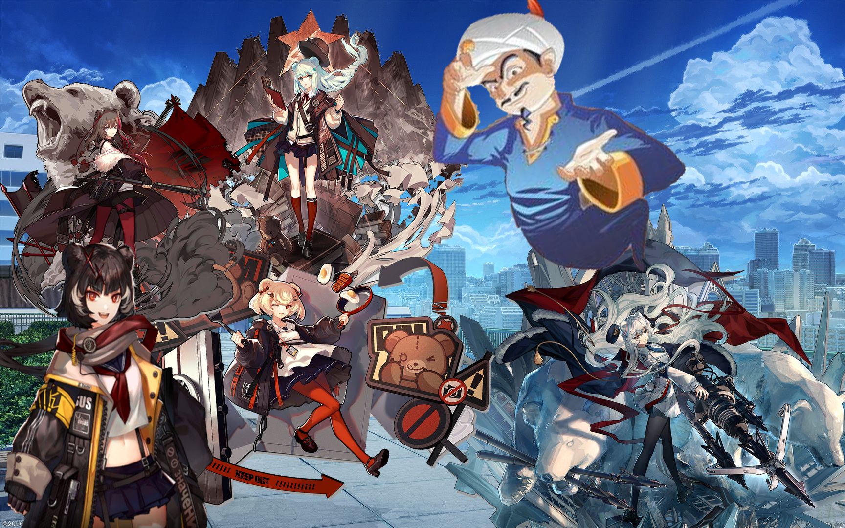 网络天才可以猜出乌萨斯的熊孩子们吗