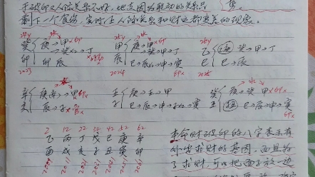 @本命财破印的八字该如何分析?#易学五行派八字案例分析(629)哔哩哔哩bilibili