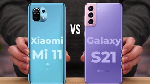 最早的「骁龙 888」机型:小米 11 对比 三星 galaxy s21