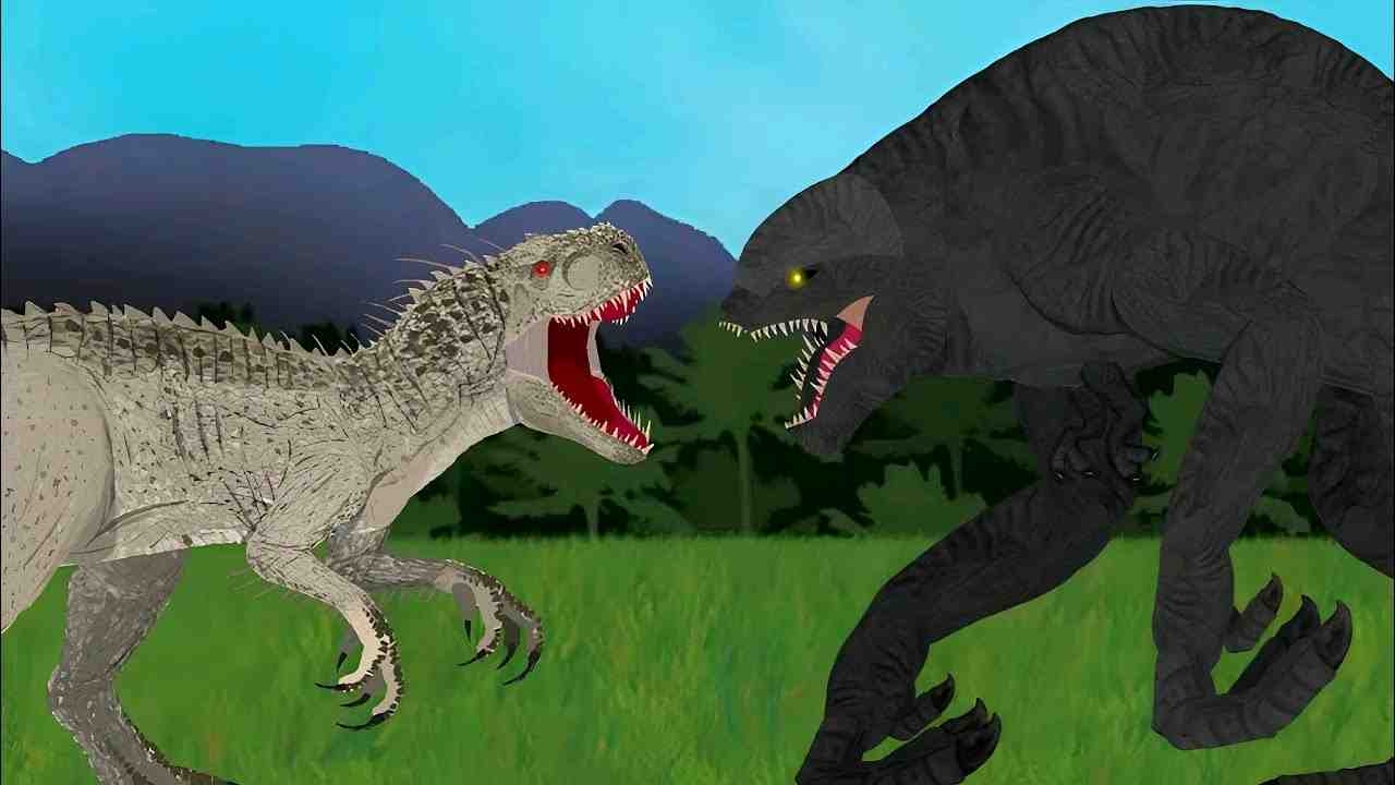 暴虐霸王龙大战d-rex