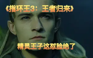 Descargar video: 【指环王3：王者归来】精灵王子这怼脸绝了