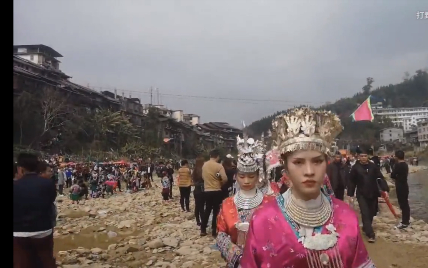 [图]苗侗姑娘！融水苗族自治县大年乡姑娘节