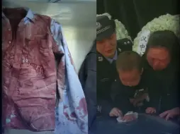 Tải video: 33岁民警为保护群众牺牲，牺牲时制服被染成血红，1岁多儿子隔棺一声声喊“爸爸”。