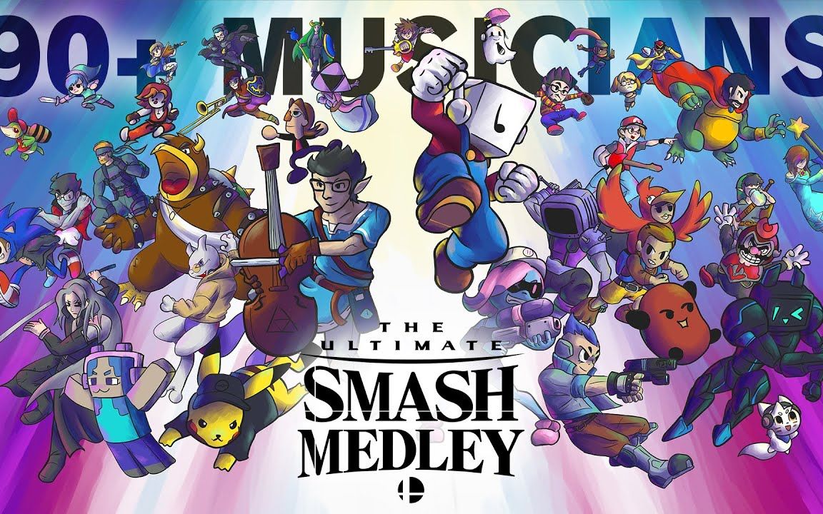 【转载/大乱斗】任天堂明星大乱斗每个角色的混成曲_哔哩哔哩_bili