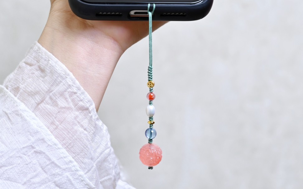 国风编绳手机链