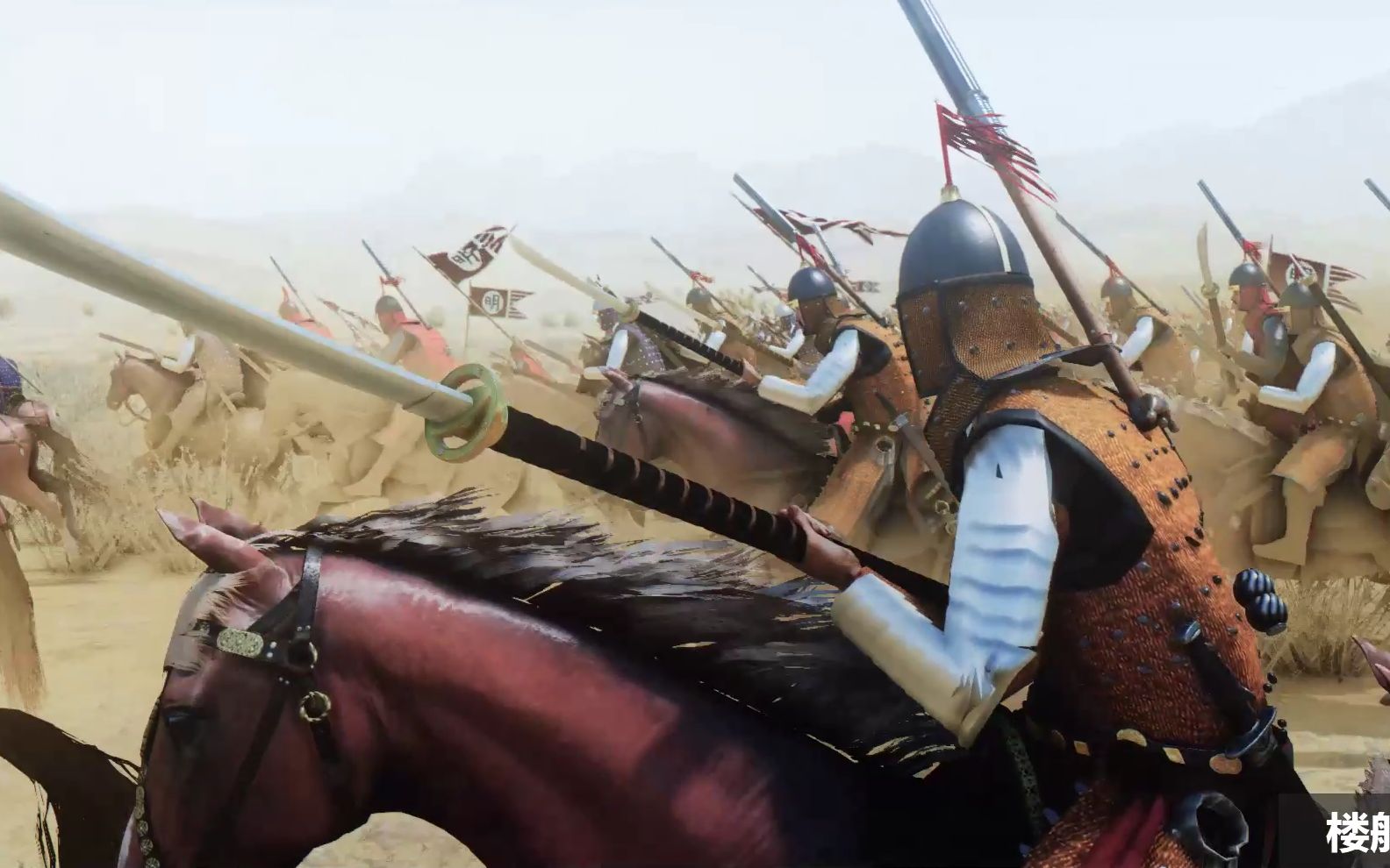 大明衣甲有多美?这是从油画中走出来的明军!日本武士遭遇辽东铁骑!