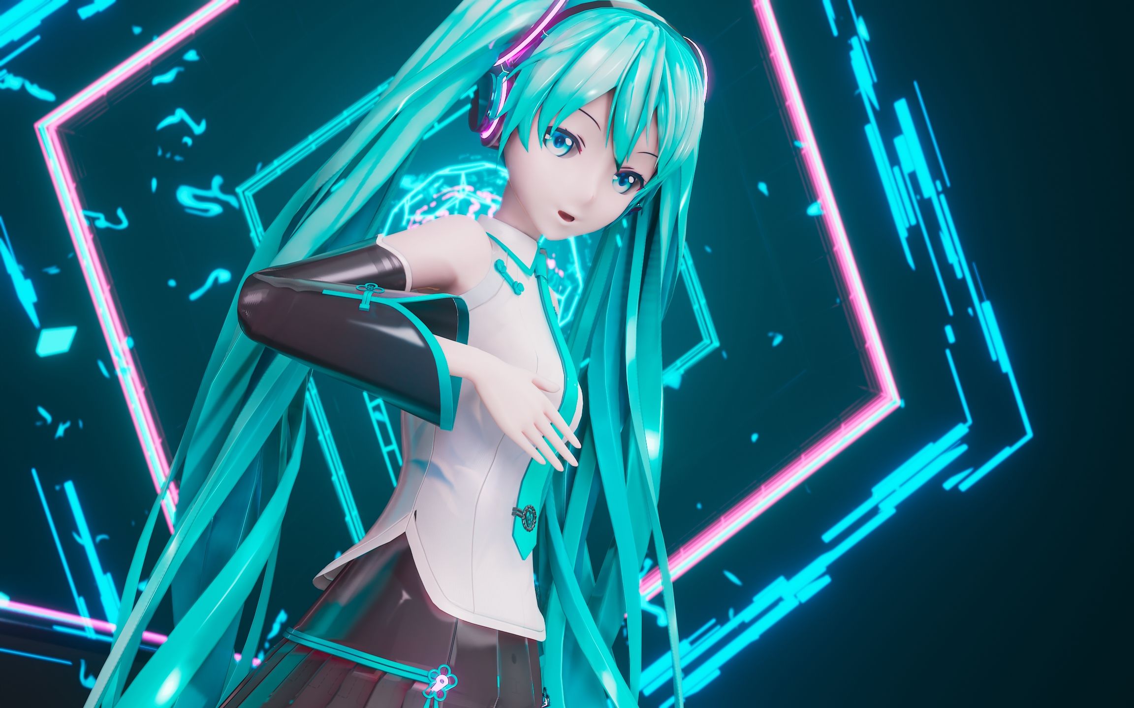 初音未来mmd模型图片