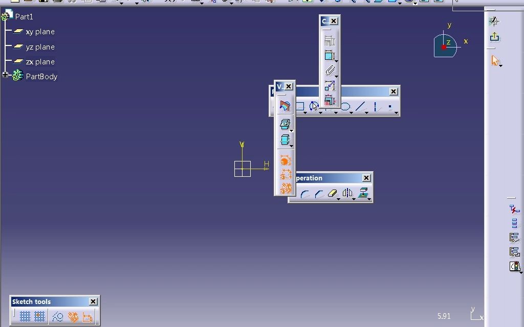 CATIA 零件设计204草绘常用工具栏哔哩哔哩bilibili