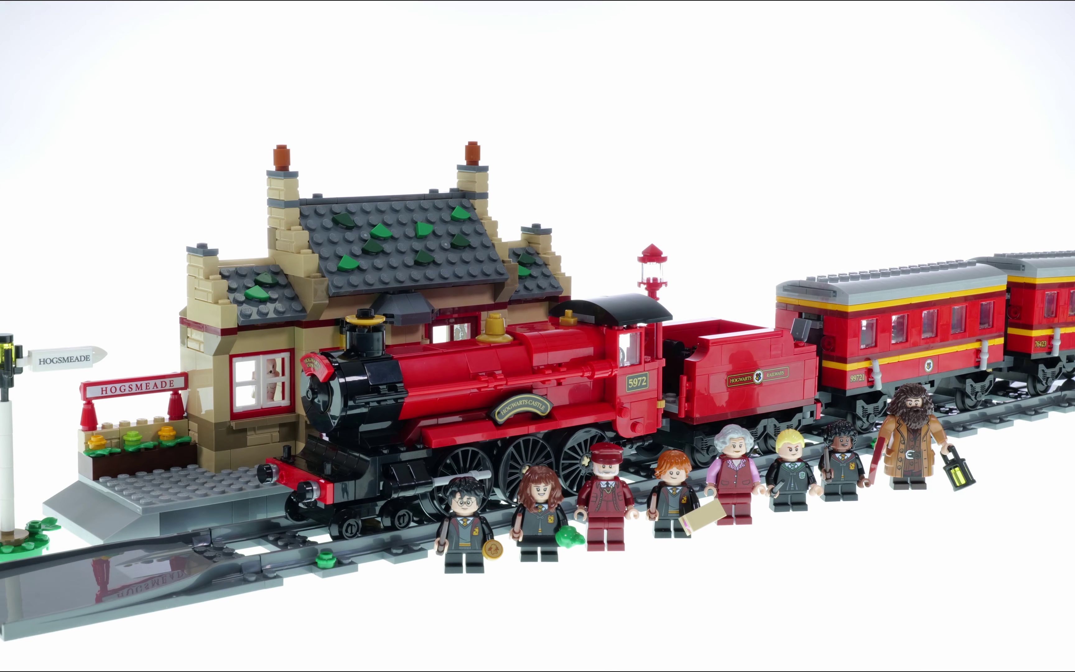 乐高哈利波特 hogwarts express & hogsmeade station 76423 速拼