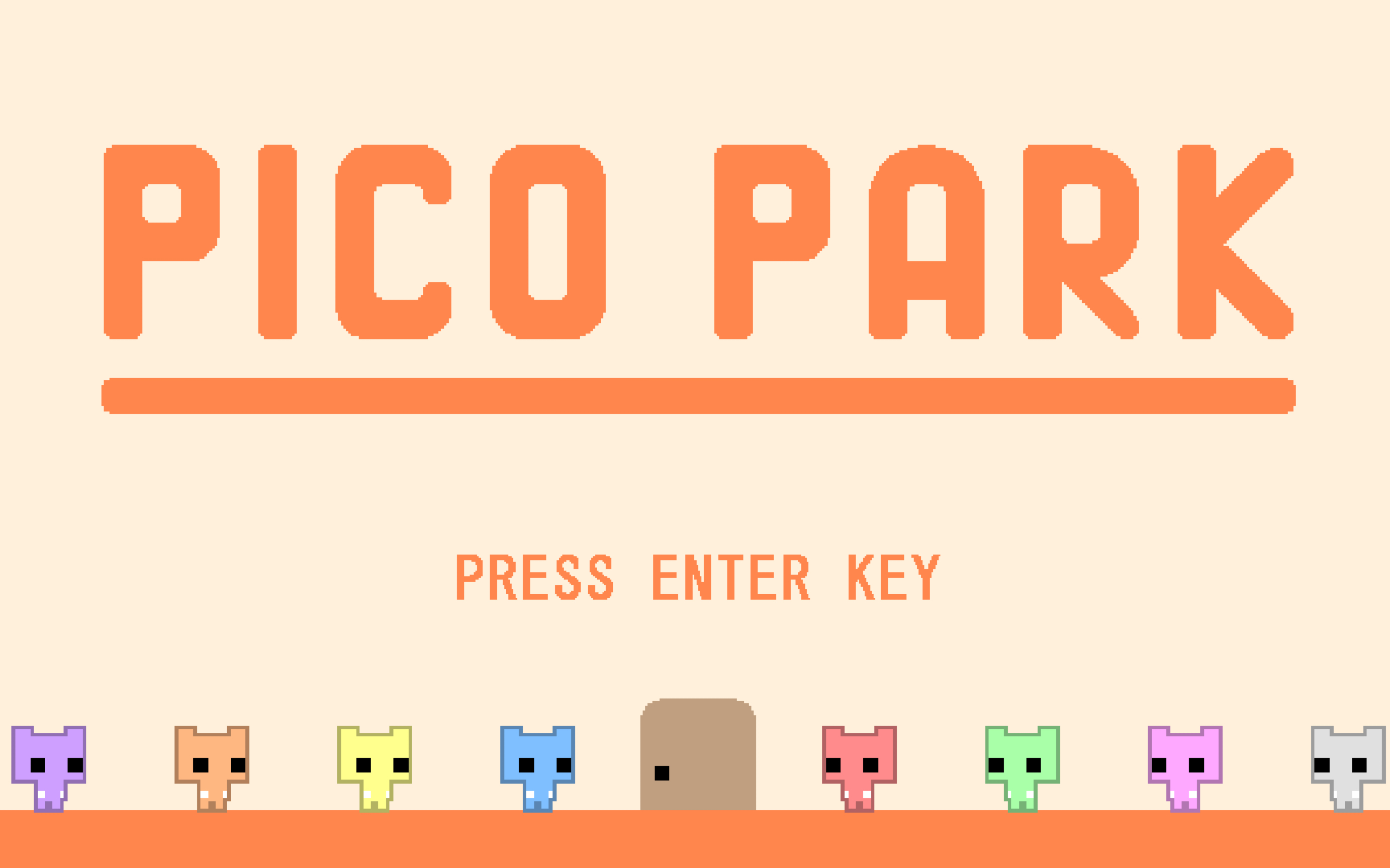 【pico park】游戏很好玩,就是有点废朋友!