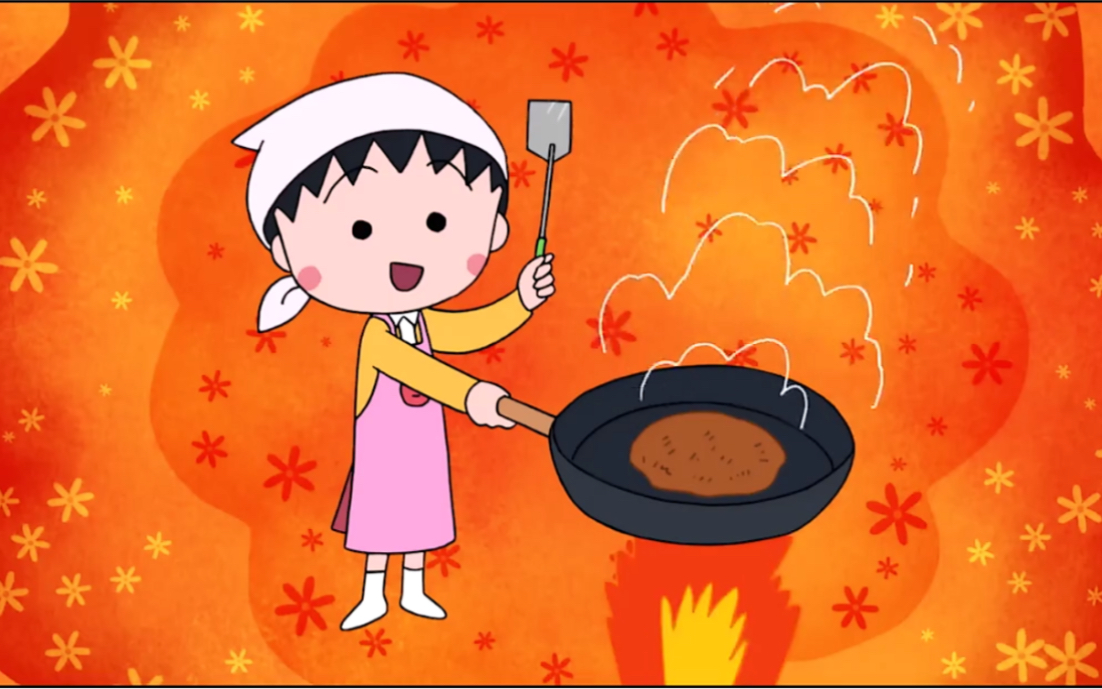 【樱桃小丸子美食篇】汉堡牛肉饼02
