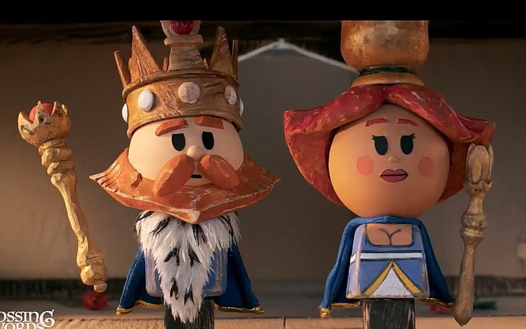 定格动画剧《十字剑》官方预告片,超可爱的小人