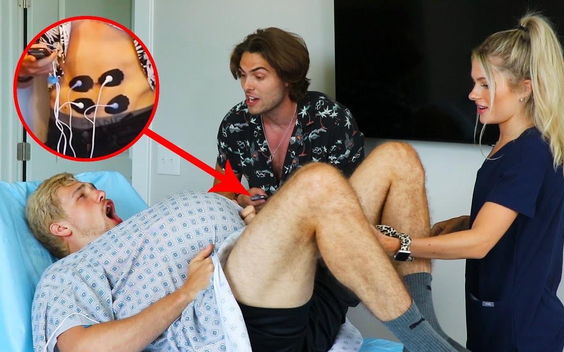 【Brandon Walsh】模拟体验怀孕生产的痛苦|I made him try a painful pregnancy simulator哔哩哔哩bilibili