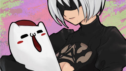 【战双螺丝铺/尼尔联动/动画】2 B 贴 贴