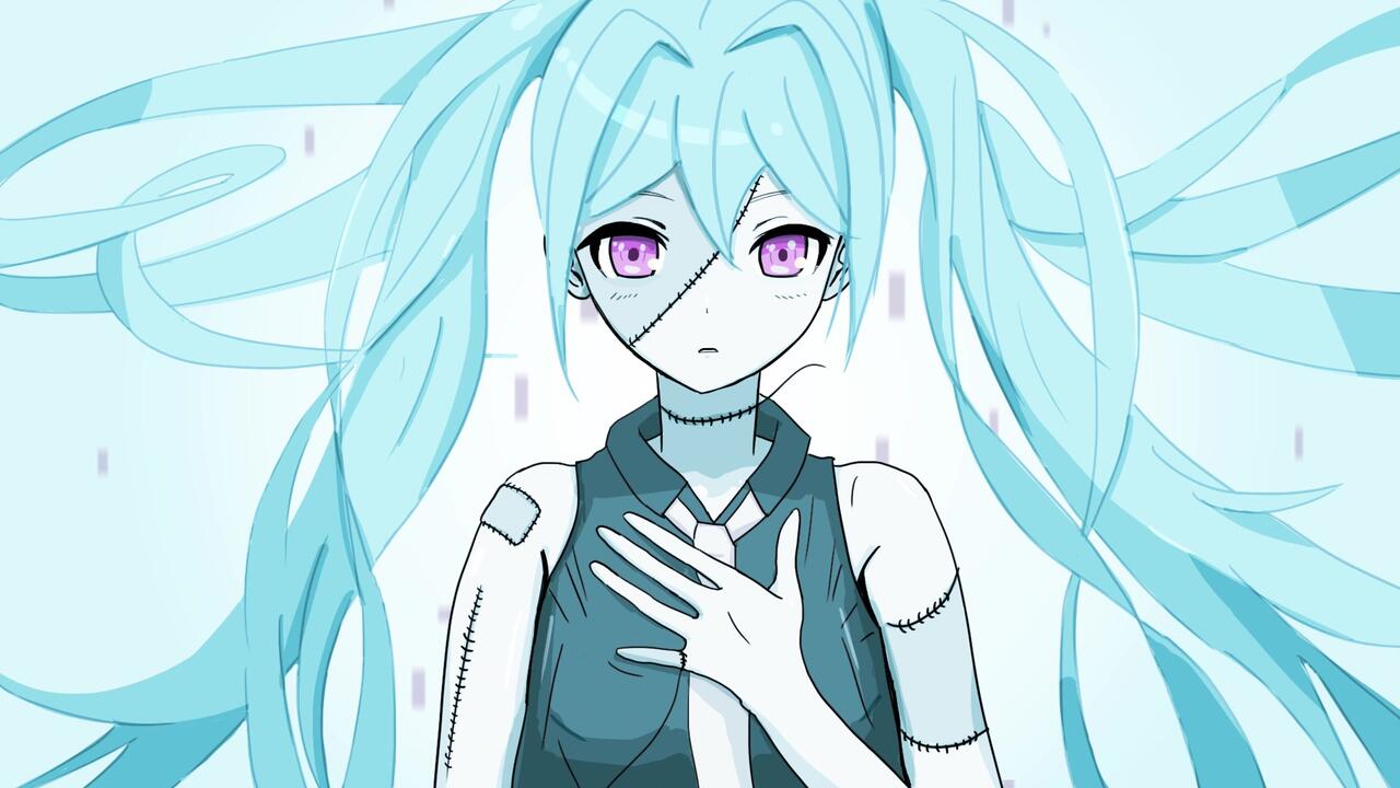 ツギハギハート / 初音ミク【ささみ】(1080P)_哔哩哔哩_bilibili