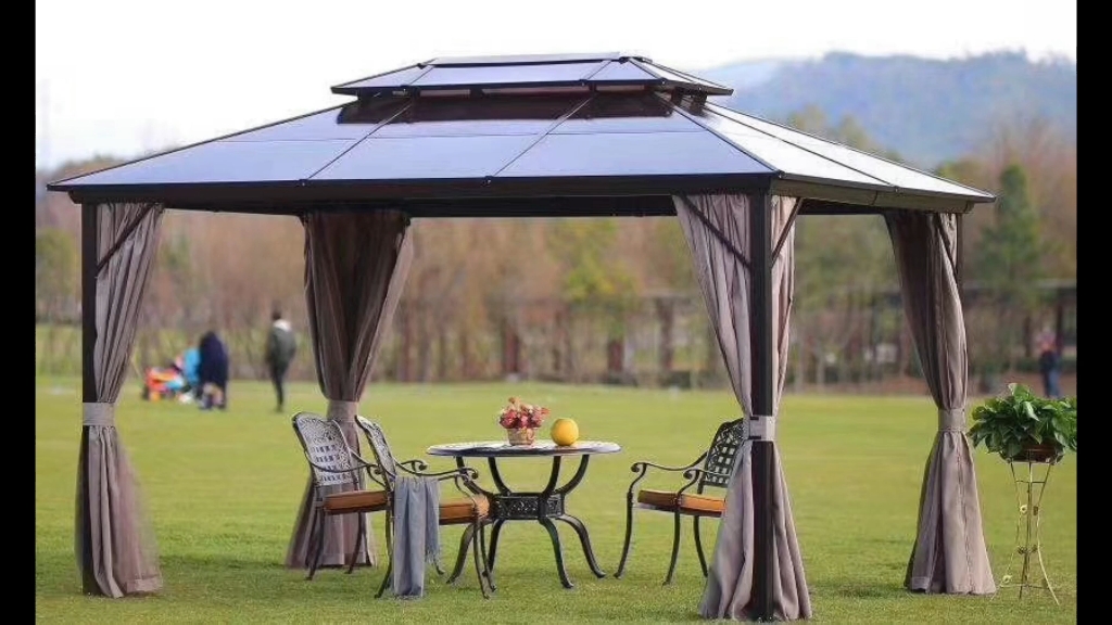 昆明天佳帐篷厂批发罗马帐篷阳光篷四脚亭四柱亭休闲凉亭遮阳篷停车棚