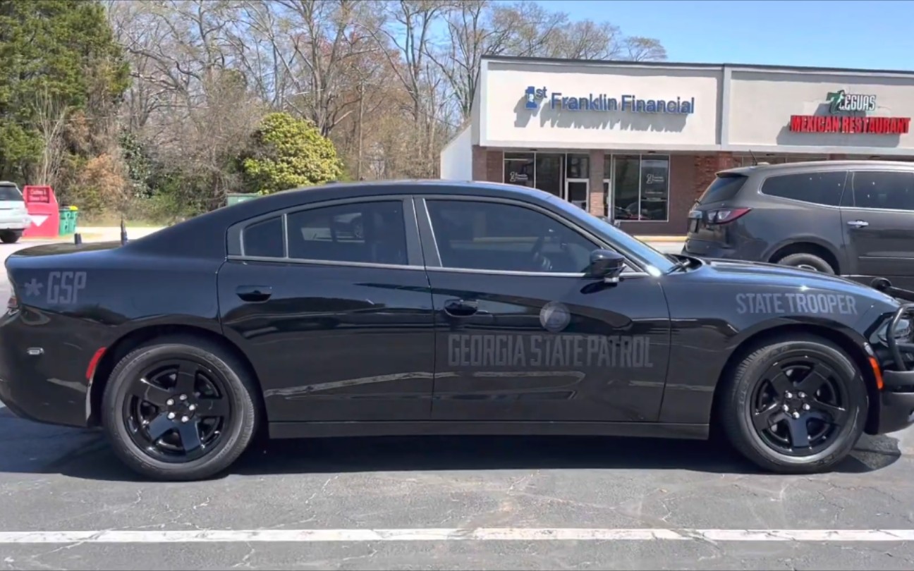 佐治亚州州警的幽灵(低可视涂装)警车_哔哩哔哩_bilibili