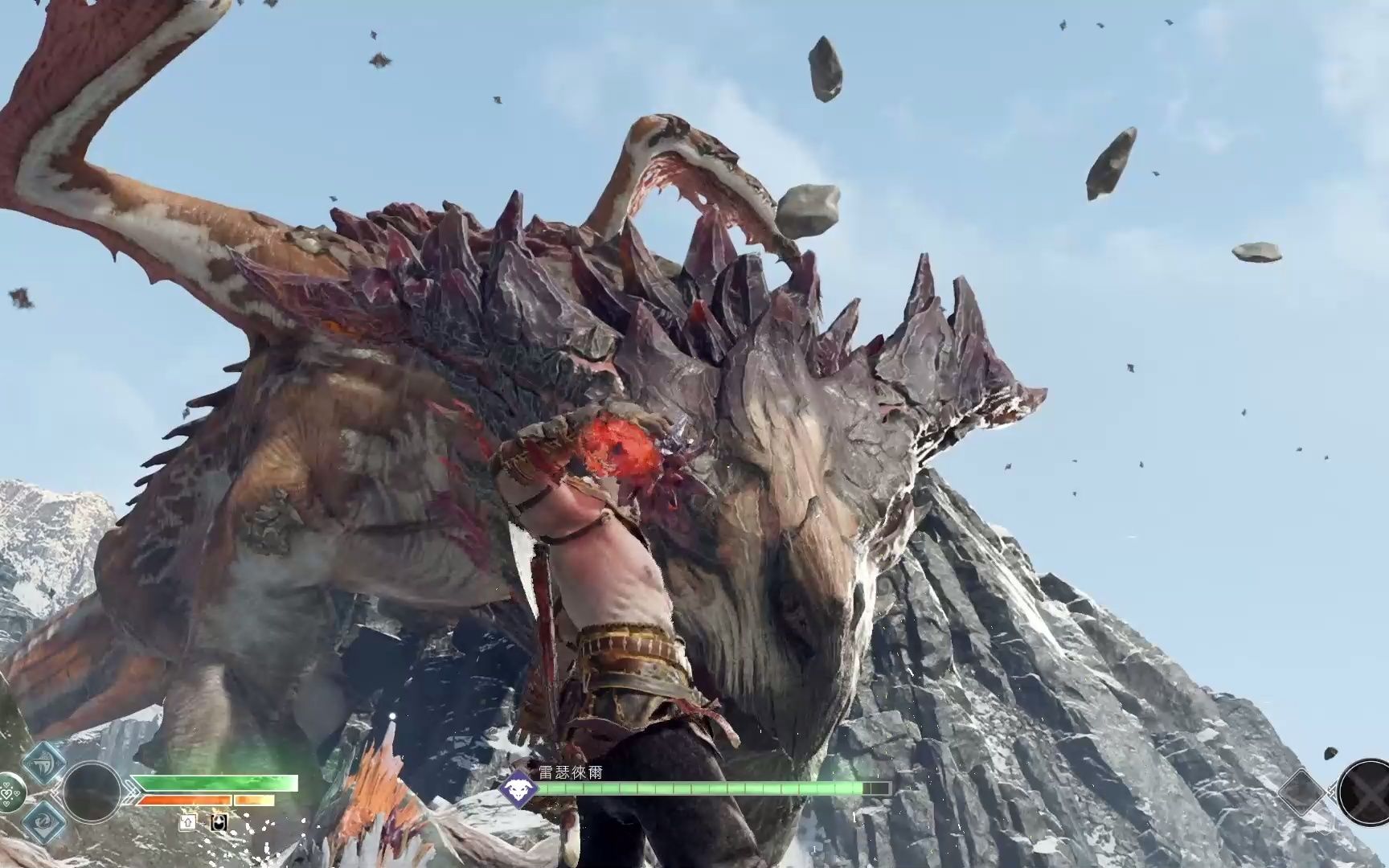 战神四史诗级战斗奎爷大战雷电巨龙