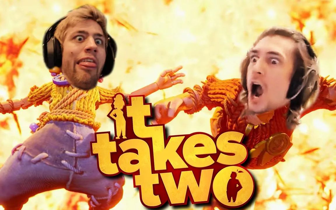 xqc和sodapoppin玩双人成行_哔哩哔哩 (゜-゜)つロ 干杯~-bilibili