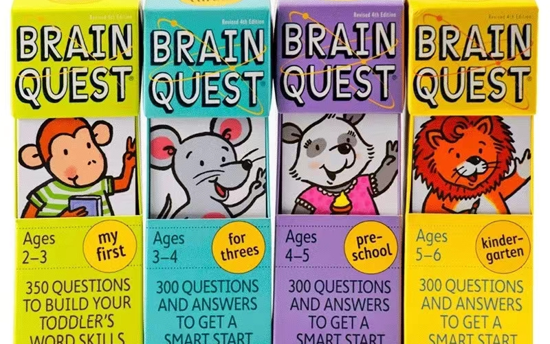 【全集300+全美销量第一的教育书】《大脑任务Brain Quest》外教视频+PDF+音频哔哩哔哩bilibili