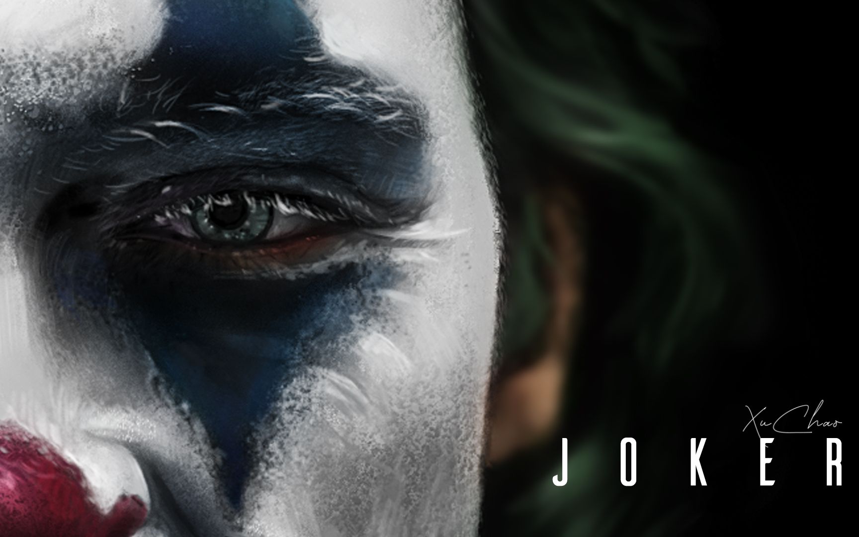 joker小丑速写speedpainting