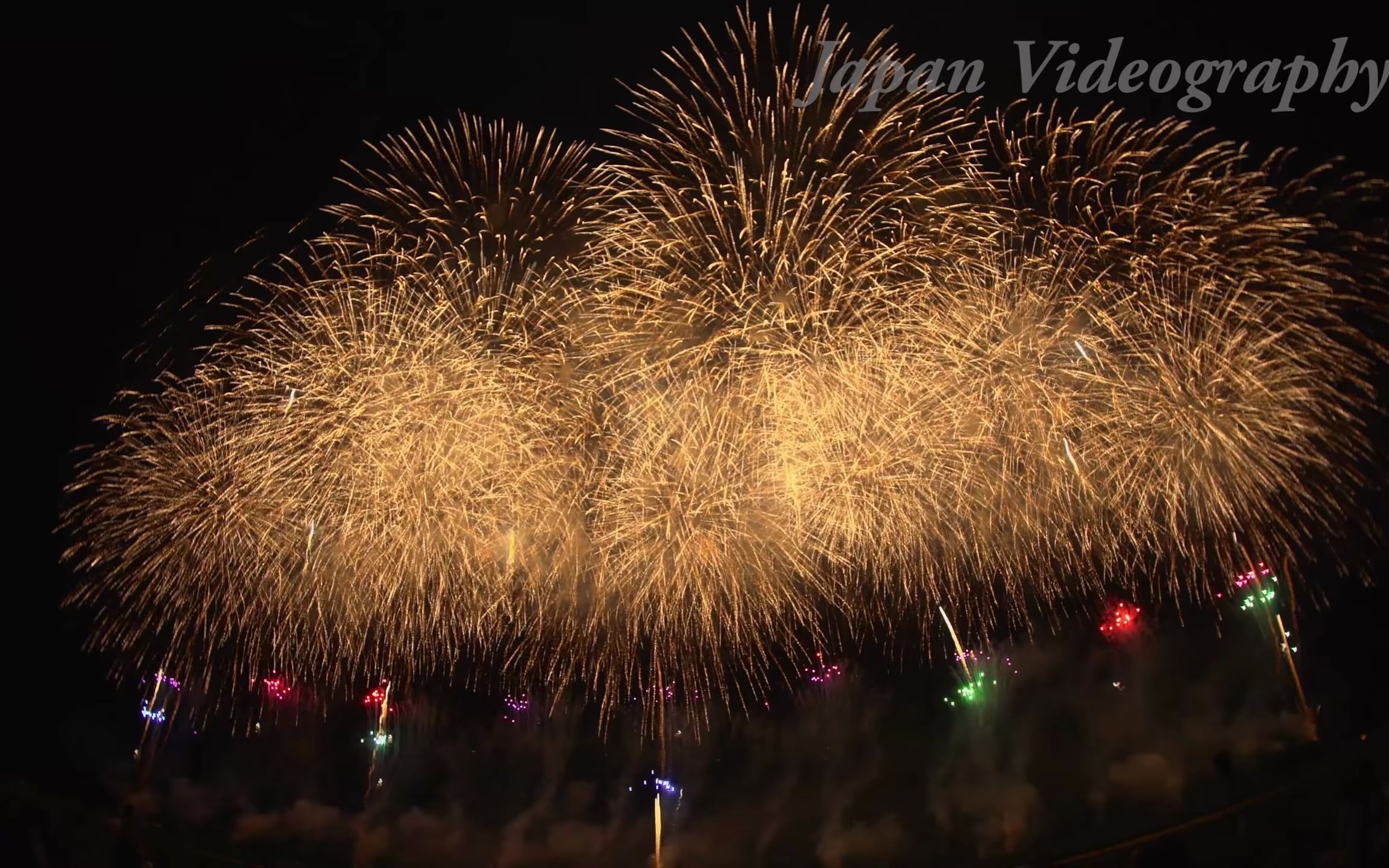 [4k uhd]世界一美しい日本の花火大会