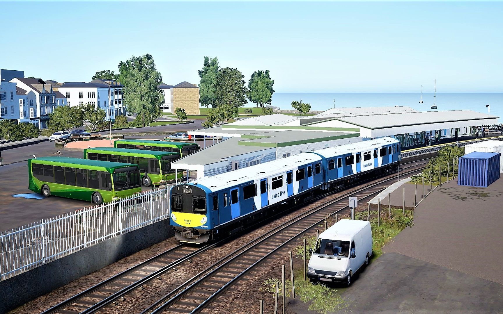 train sim world 2 怀特岛铁路2022版 游玩体验伦敦地铁d78型电车