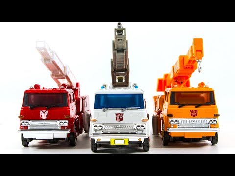 [图]Transformers MASTERPIECE MP 37 ARTFIRE FireTruck Vehicle Car Robot Toys