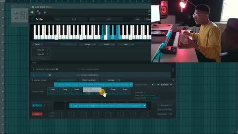 教你在fl studio里用scaler 和弦编配-哔哩哔哩