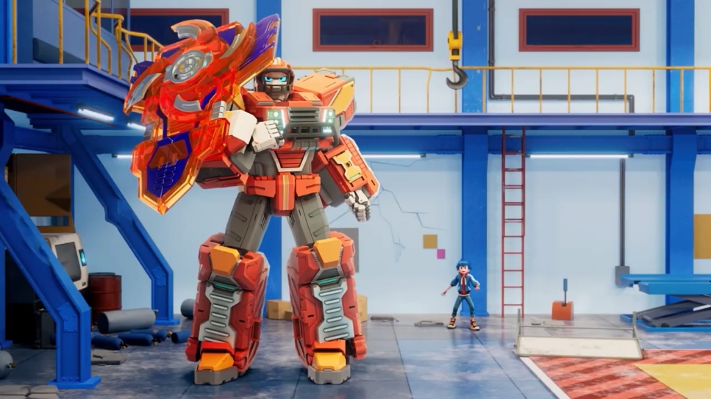 metal cardbot(炫卡斗士)剧透画面,mega trucker(巨力风暴)收服战