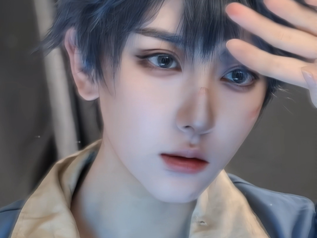 【斗罗大陆2霍雨浩cos】仿妆