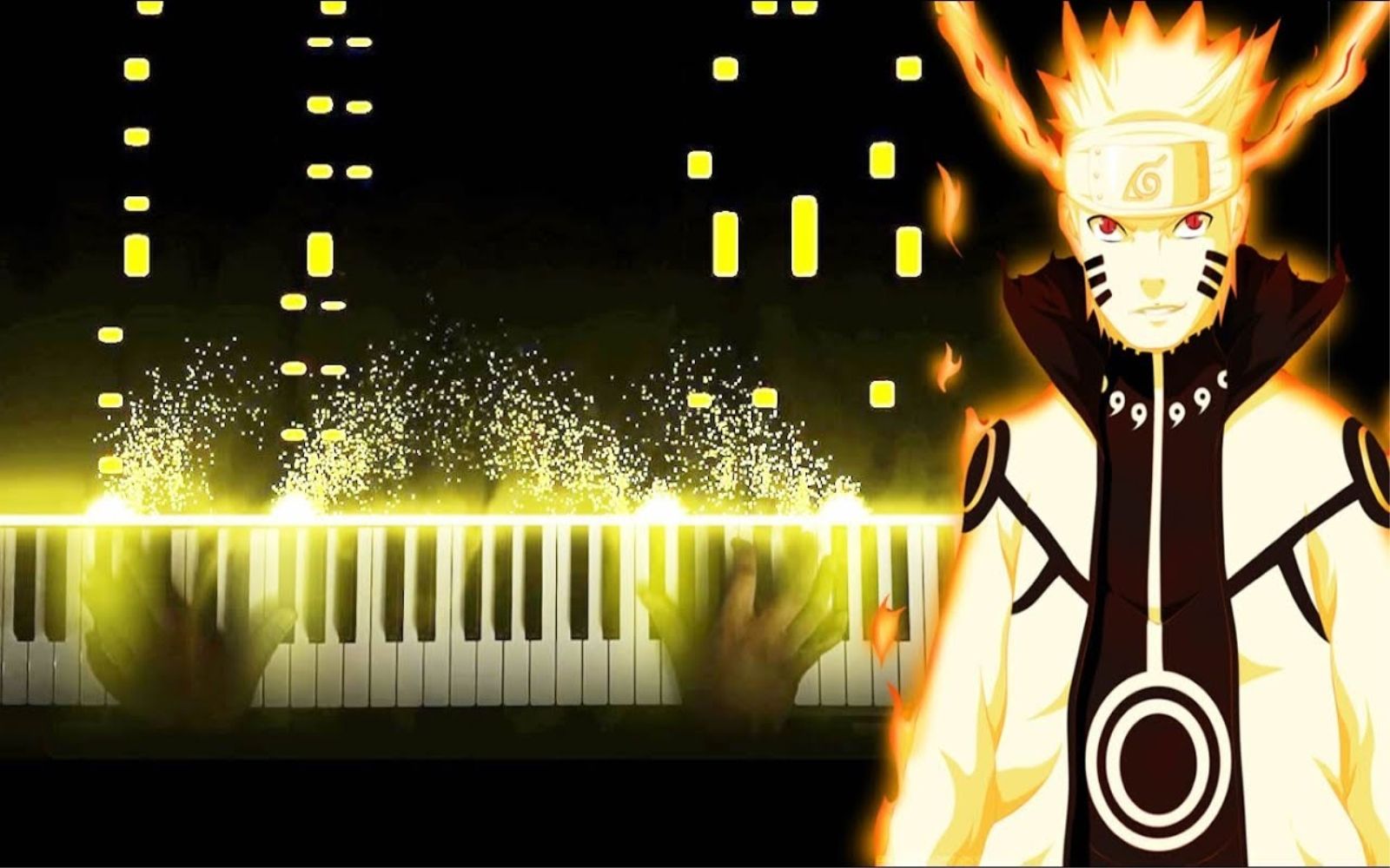 钢琴形势逆转火影忍者fonzim