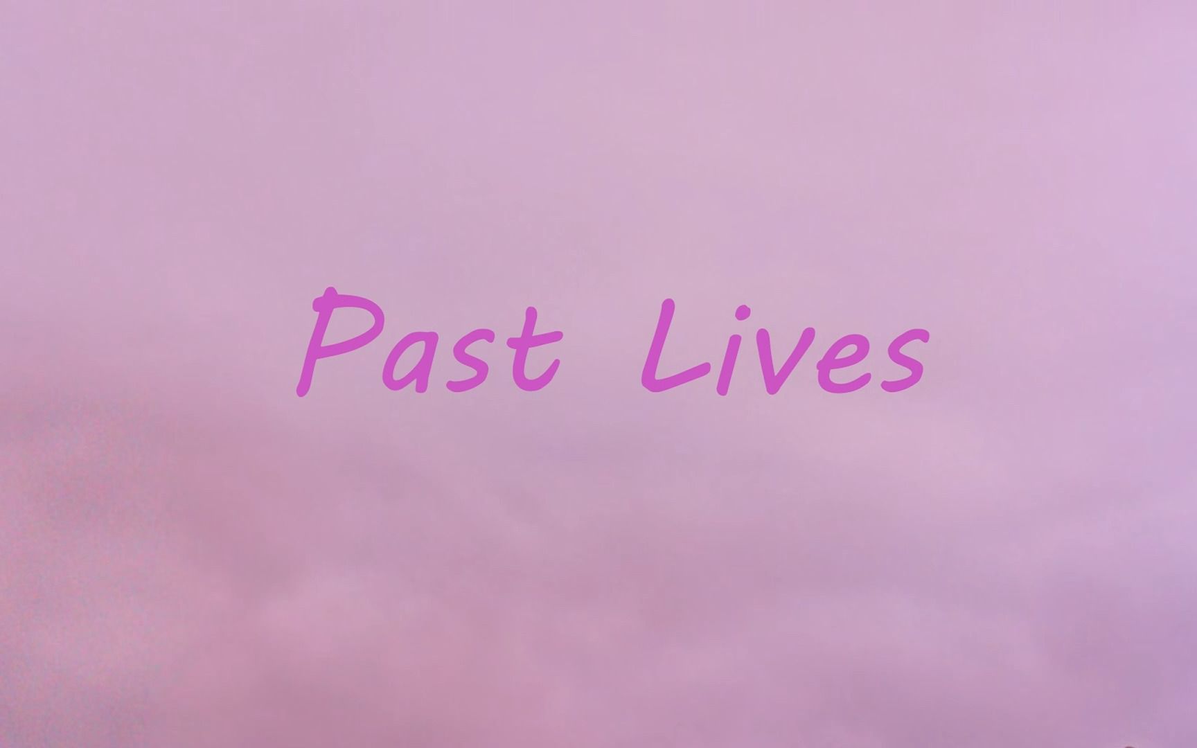 [图]一首旋律百听不厌的优曲《Past Lives》前奏一出就沦陷了