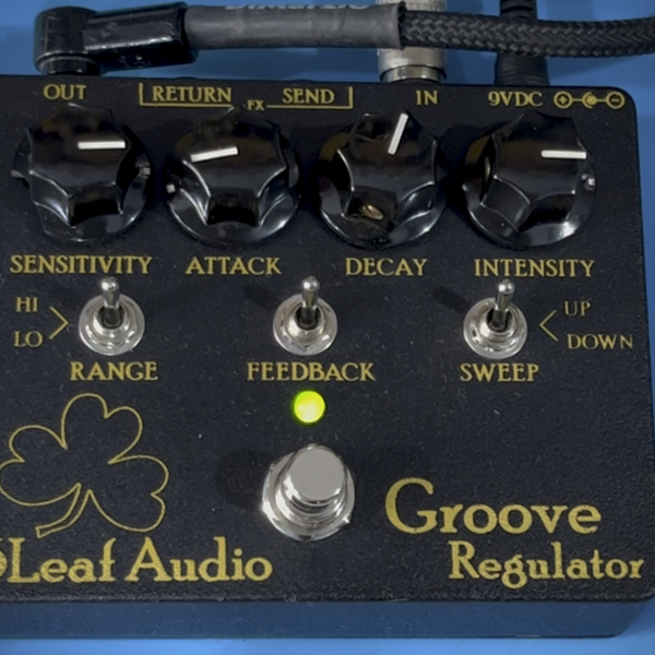 3leaf audio groove regulator自动哇音滤波效果器（试听无讲解）_哔哩