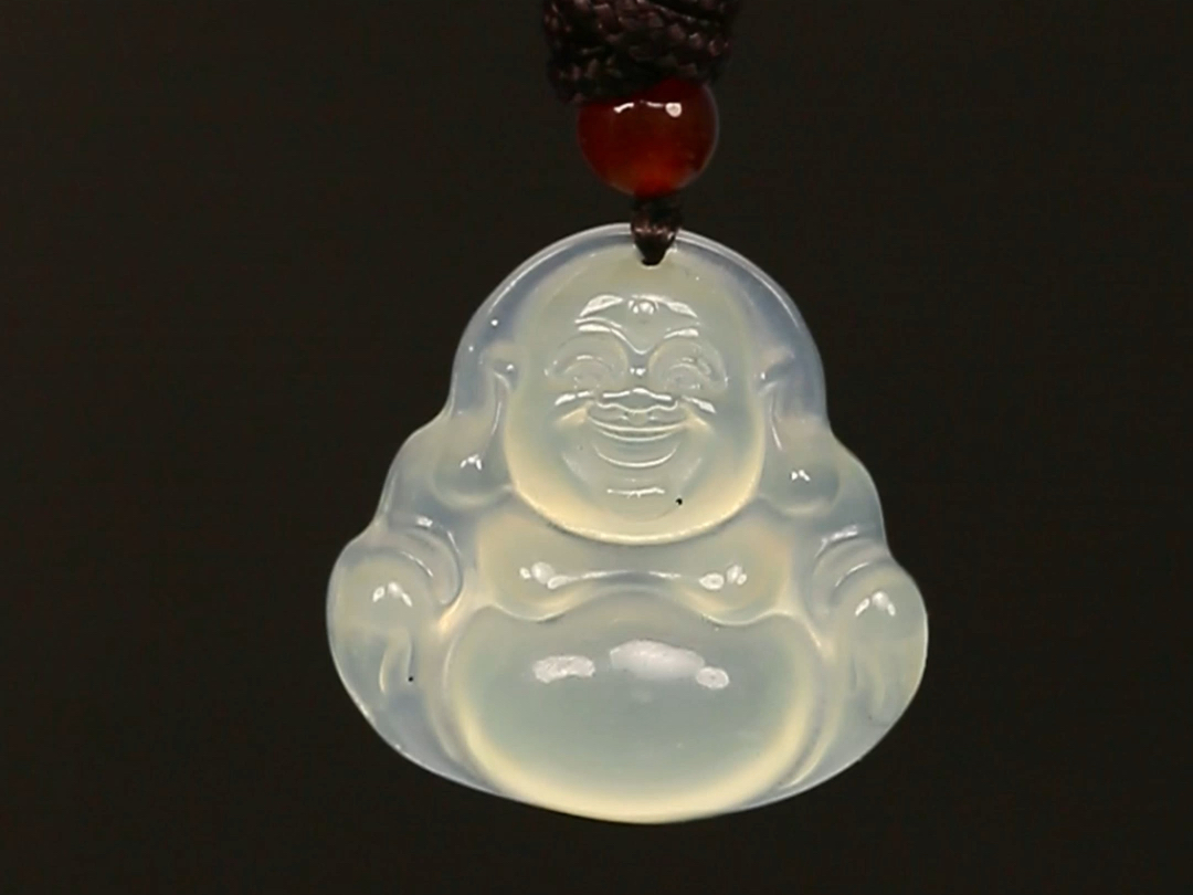 超精美的冰种岫玉挂件,真是太美了!