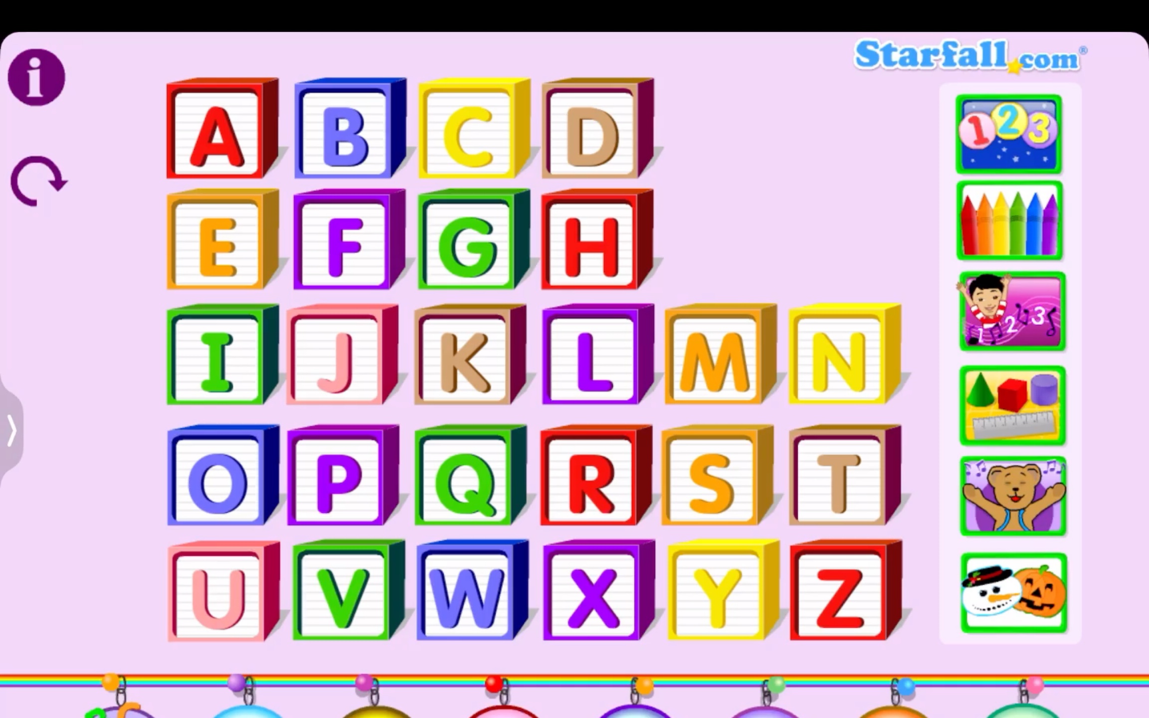 [图]少儿英语Starfall ABCs动画合辑A-Z（持续更新）