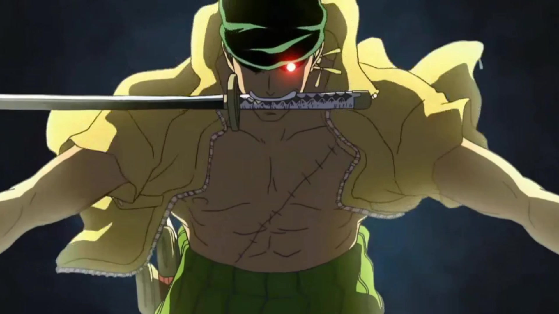 索隆最帅大招来袭,不会念诗的索隆不是好索大_哔哩