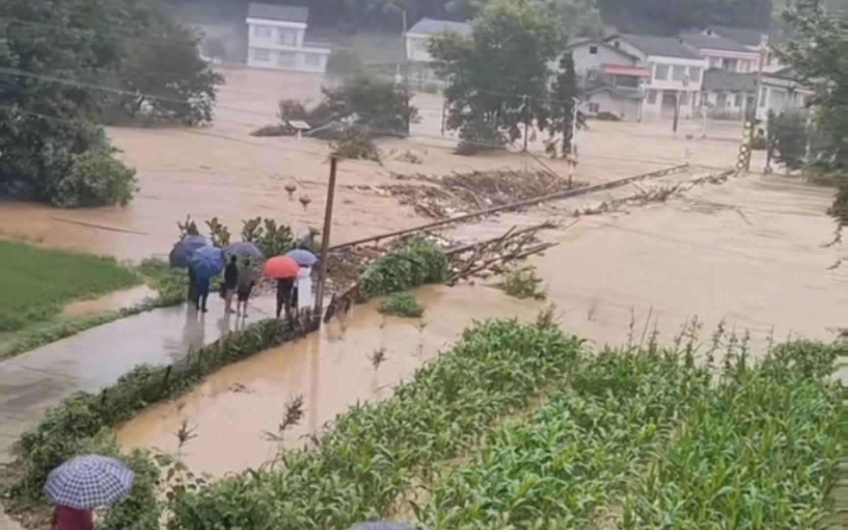 湖南常德郑家驿镇6月22日迎来50年以来最大一次降雨哔哩哔哩bilibili